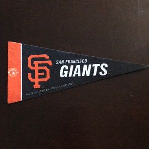 San Francisco Giants California 2004 MLB Mini Pennant Rico Inc Tag Express